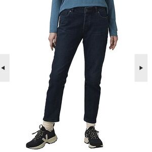 NWT PrAna Buxton Slim Fit Straight‎ Jeans Deep Blue Size: 2